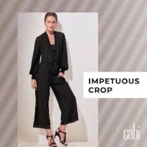 NWT Cabi 5986 Impetuous Crop Pants Size XS